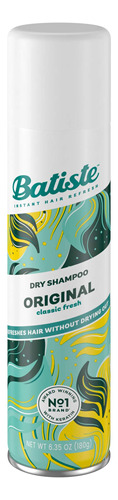 Batiste Champu Seco, Fragancia Original, Refresca El Cabello