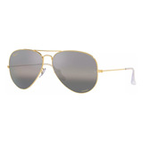 Lentes Sol Ray Ban Aviator L.metal Polarizado Rb3025 T.55