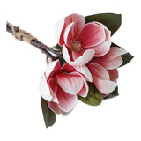 Arreglo Floral: Flores Artificiales De Magnolia, Orquídea Si