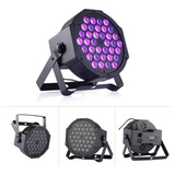 Foco De Luz Led 36 Uv Negro Dmx Fiesta Fluor -elpreciobajo-