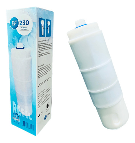 Refil Para Filtro De Água   Ef 230 / Polifil 300 Com Rosca 
