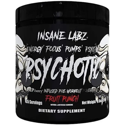 Psychotic Black Insane Labz 35 Servicios Sabor Fruit Punch | Envío gratis
