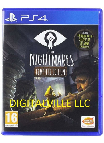Little Nightmares Complete Edition Ps4