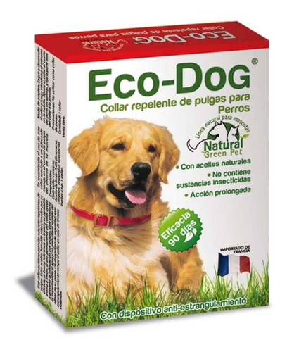 Eco-dog Collar Antipulgas Perros Aroma Limón Tps