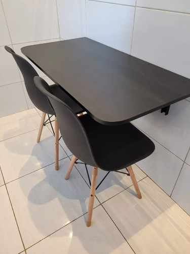 Mesa De Parede Dobrável 50x40 Cm Bra/pre Envio Imediato