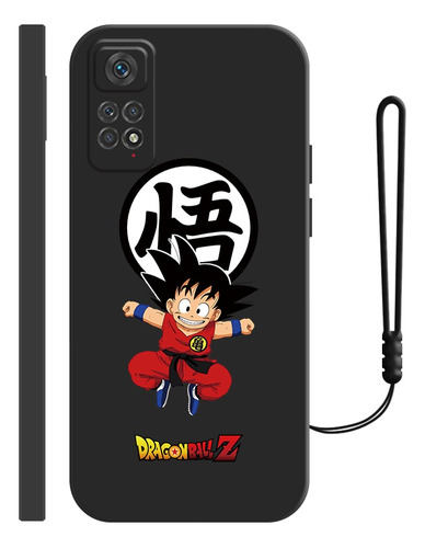 Carcasa Para Xiaomi Diseño De Dragon Ball Z Goku + Correas