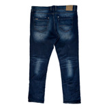 Jeans Boy London Azul Acero Desgastado Talla 38 Hombre