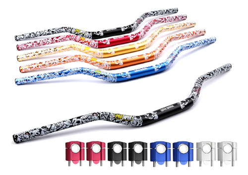 Manubrio Protaper Para Moto Motocross + Bases Stunt Motocros | Meses sin interés
