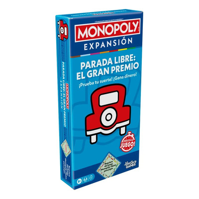 Juego Mesa Monopoly Expansión Gran Premio Parking Gratuito | MercadoLibre