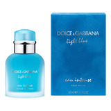 Light Blue Pour Homme Eau Intense Edp50ml Silk Perfumes