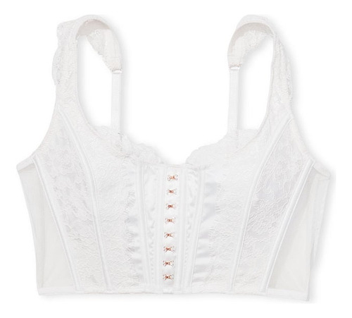 Corset Encaje Blanco Dream Angels Sdd M  L Victoria's Secret