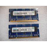 2 Memoria Ddr2 512mb Pc2-5300s (1gb Total) So-dimm