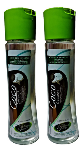 2 Aceite De Coco 250ml - mL a $90