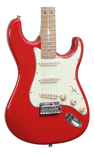 Guitarra Tagima T635 Stratocaster Fiesta Red Escala Clara
