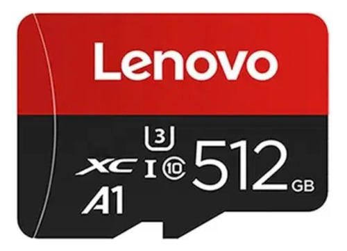 Tarjeta De Memoria Micro Sd Lenovo 512gb A1 C10 U3 100mb/s