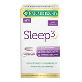 Sleep 3 Natures Bounty 120 Cápsulas Importadas