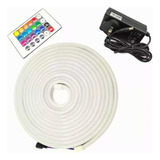 Tira De Luces Led Neón Flexible Multicolor Rgb Control /5mts