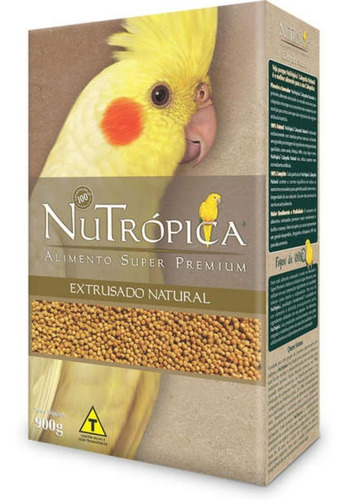 Nutropica Calopsita Natural 900g Raçao Extrusada