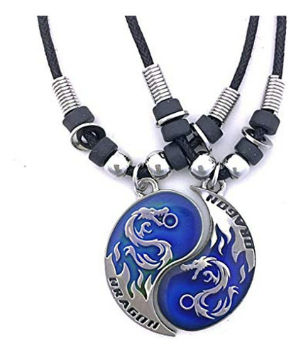 Cadena, Collar Para Hombr Tapp Collections Dragon Yin Yang 2