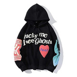 Kanye Lucky Me I See Ghosts, Marca De Hip Hop Con Capucha Im
