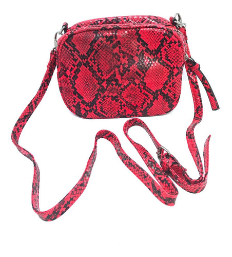 Cartera Bandolera Rectangular Reptil Agp 029