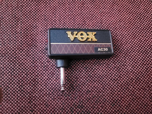 Vox Amplug Ac30 Headphone Mini Amplificador Fone Guitarra