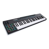 Alesis Vi61 Controlador Midi 61 Teclas Semi Pesadas