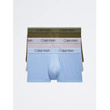 Boxer Trunk  Calzon Calvin Klein Cotton Stretch  Paq. 3 Pie