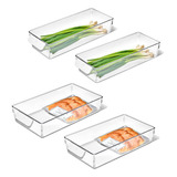 Contenedor P/ Refrigerador Oxo,transparente,4 Pack,37x14.6cm