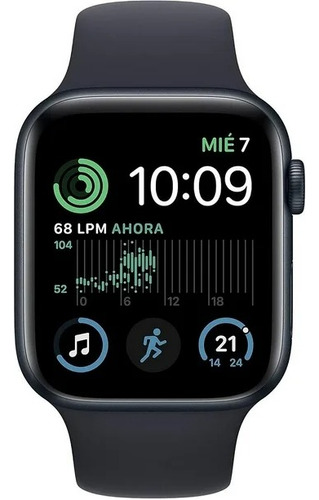 Apple Watch Se 2 Geração 40mm Preto Gps A2722 Vitrine