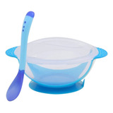 Plato Bowl Bebe Cuchara Termosensible Chupa Adher Antid Tapa