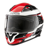 Casco Integral Mac Speed 2.0 Grafica Doble Visor Motodelta