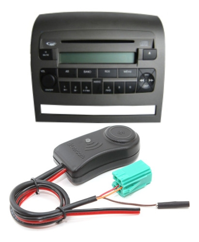 Interface Bluetooth Auxiliar Para Cd Original Da Linha Fiat 