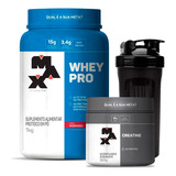 Combo Whey Protein 1kg, Creatina 300g E Coqueteleira 700ml