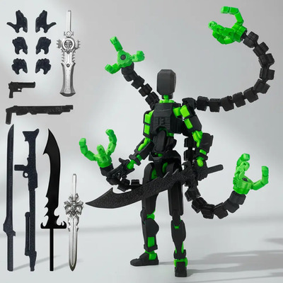 Figuras De Acción T13 Robot 3d Con Articulaciones Móviles | Meses sin interés