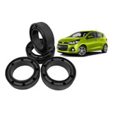 Kit 4 Aumentos Resorte Para Chevrolet Spark Ng Todos