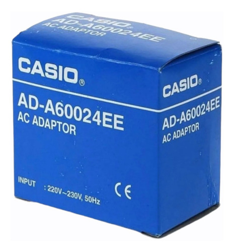 Adaptador Corriente Casio Ad-a60024