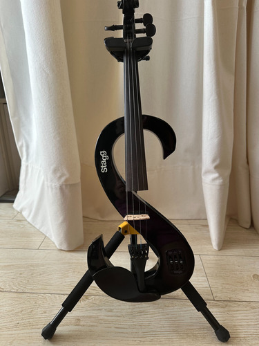 Violin Eléctrico Stagg 4/4 Impecable + 2 Arcos 