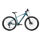 Mountain Bike Alubike Xta 2.0 2022 R29 10v Freno Hidráulico Color Azul Tamaño Del Cuadro L