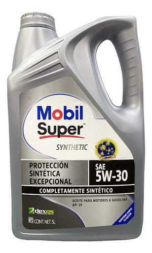 Mobil Super Synthetic 5w-30 Garrafa Api Sp Mobil Dexos