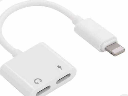 Adaptador Lightning iPhone Para Audífonos Y Cargador