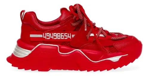 Tenis Steve Madden Power Rojo 100% Original Para Dama