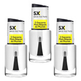 Kit C/ 3 Secante De Esmaltes Sx Cora 10ml Manicure Atacado