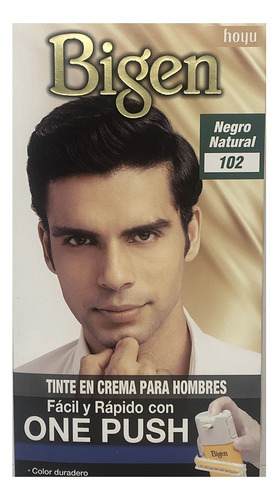 Bigen Tinte Permanente Hombre Negro Natural