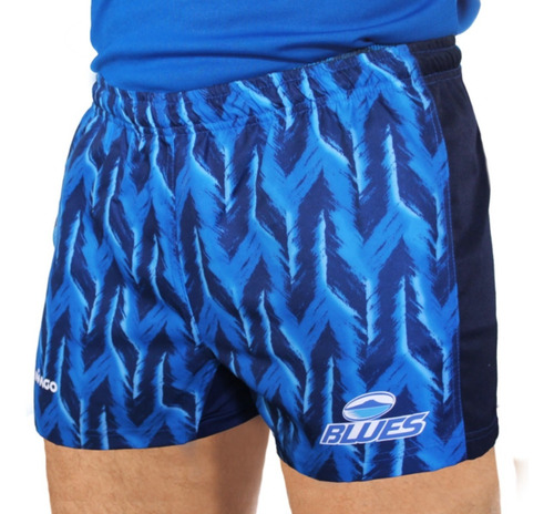 Pantalon Corto Rugby Entrenamiento Gimnasio Blues