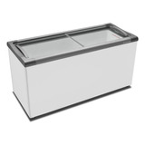 Freezer Horizontal Metalfrio Nf55 Tampa Vidro 505 Litros