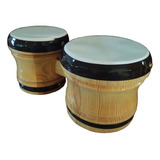 Par De Bongos Infantiles Chicos Nacionales Madera