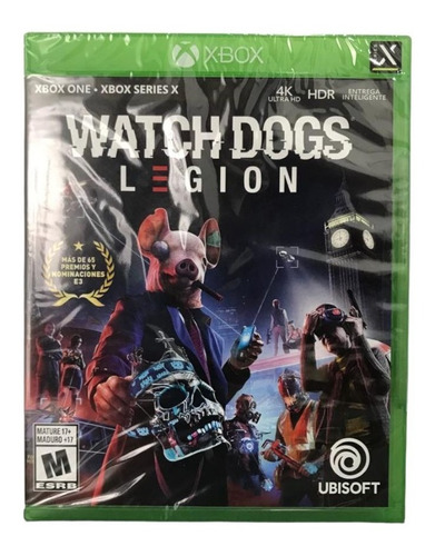 Watch Dogs: Legion Standard Edition Xbox One Nuevo Físico