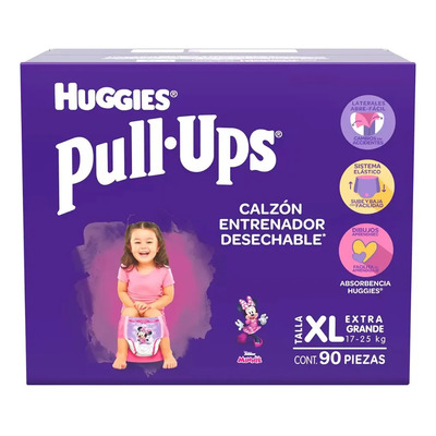 Pull-ups Calzoncitos Entrenadores Etapa 6 Para Niña 90 Pz Xl | Meses sin interés