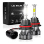 Kit Faros Luz Led 9007 30000lm Para Ford Haz Alta/baja